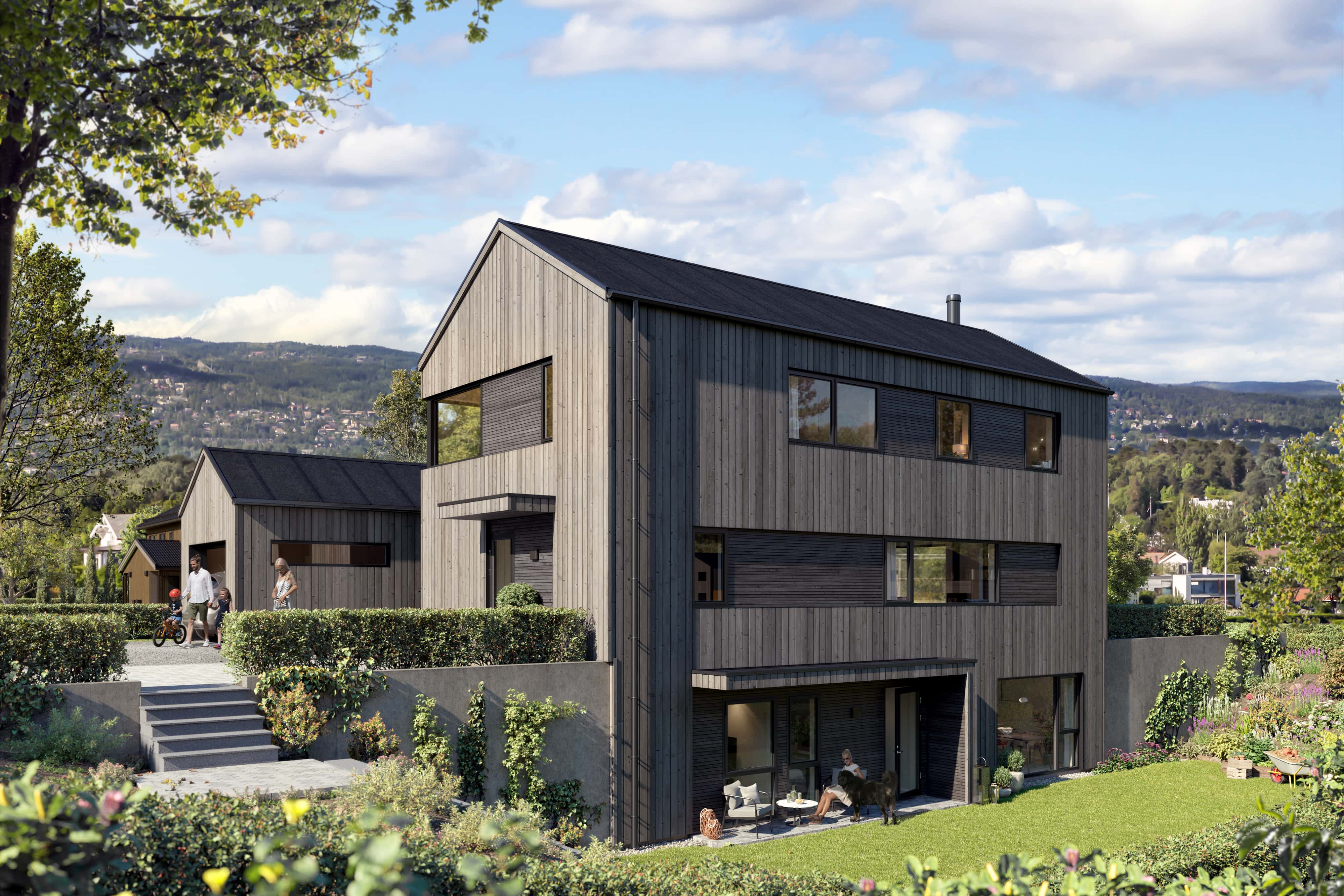 Troia, hus på 150 kvadratmeter, her vist med utleie i sokkelen