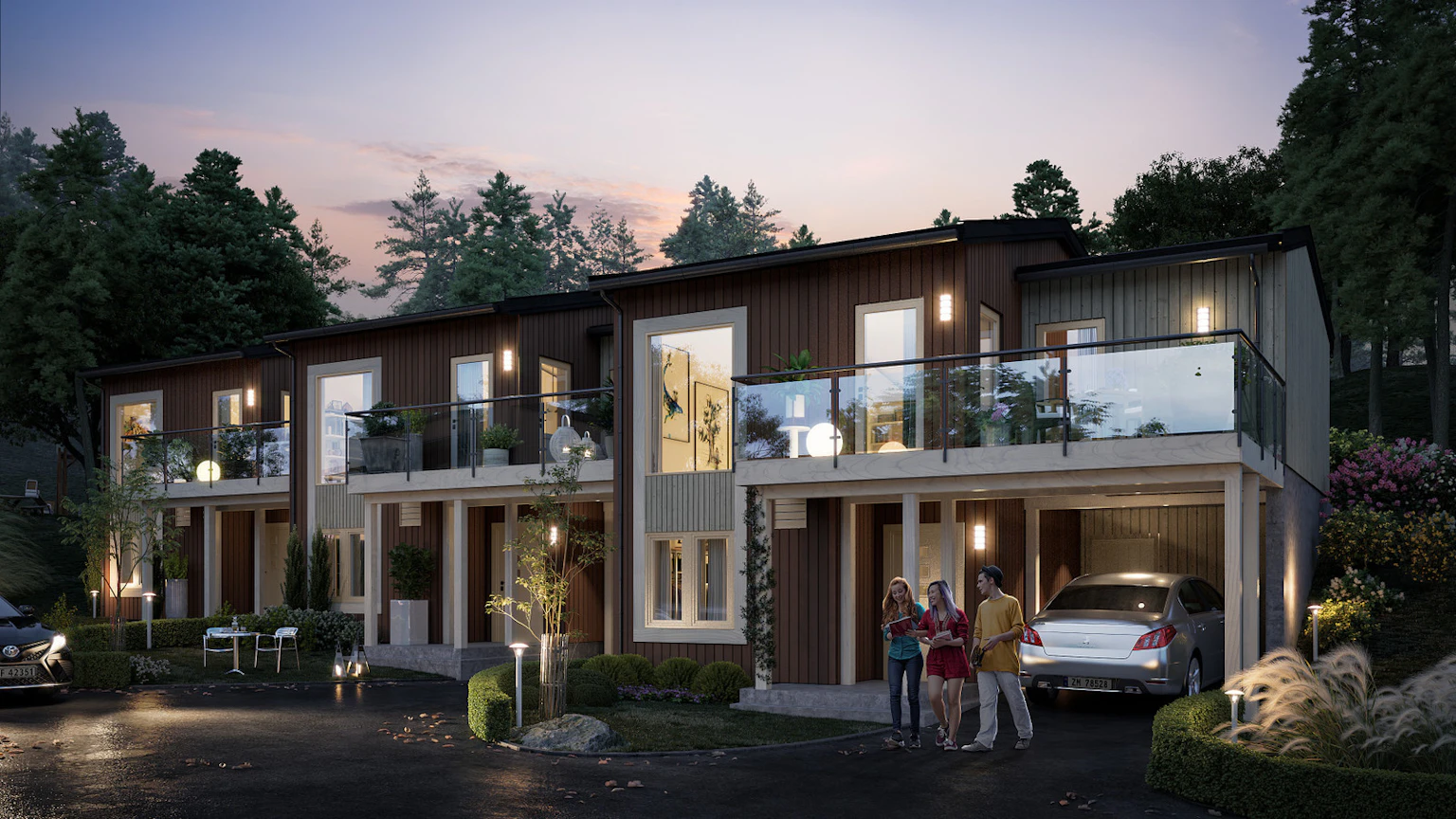 Rekkehus - her bor du trygt og godt - Boligpartner