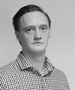 Portrett av Marius Johansen
